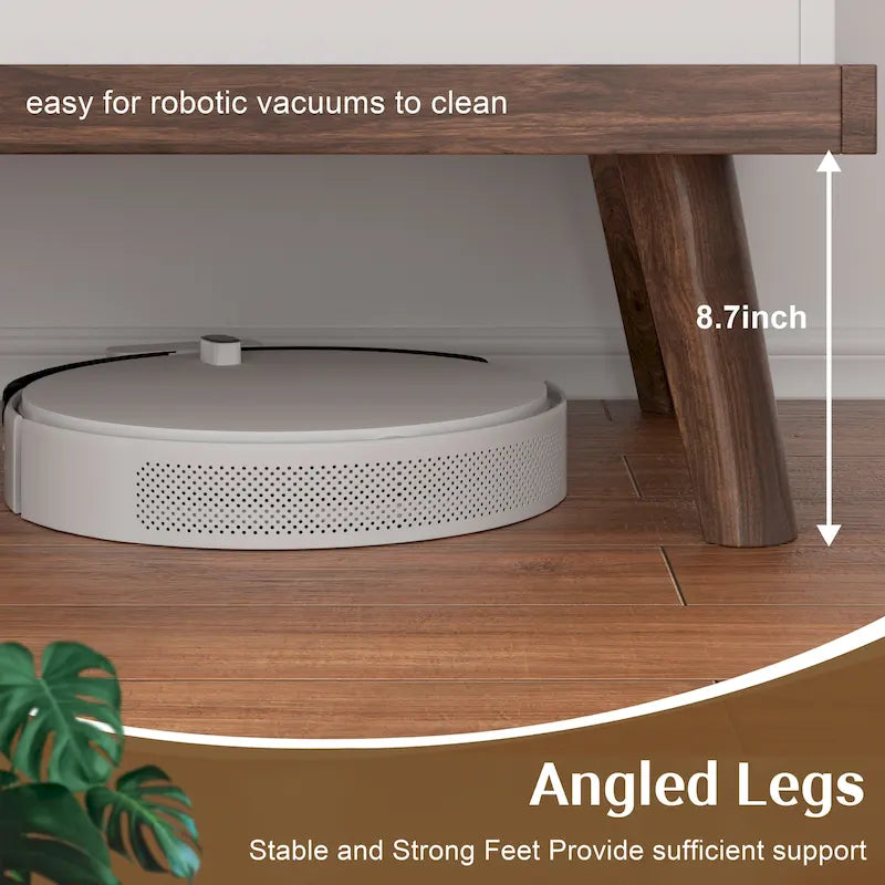 Table basse en bois Futzca avec compartiment caché