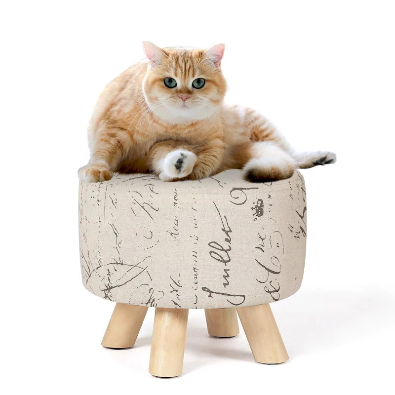 Pouffe Repose-Pieds pour Animaux Adeco