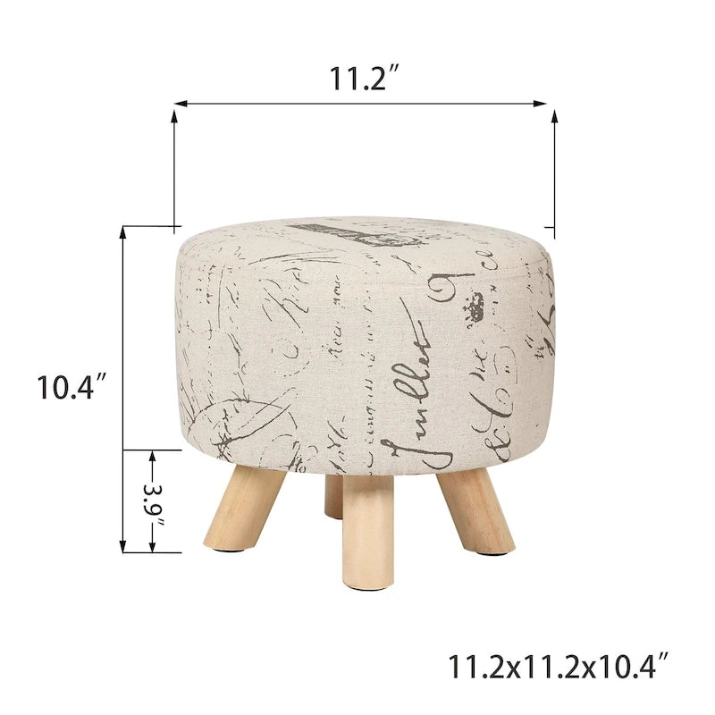 Pouffe Repose-Pieds pour Animaux Adeco