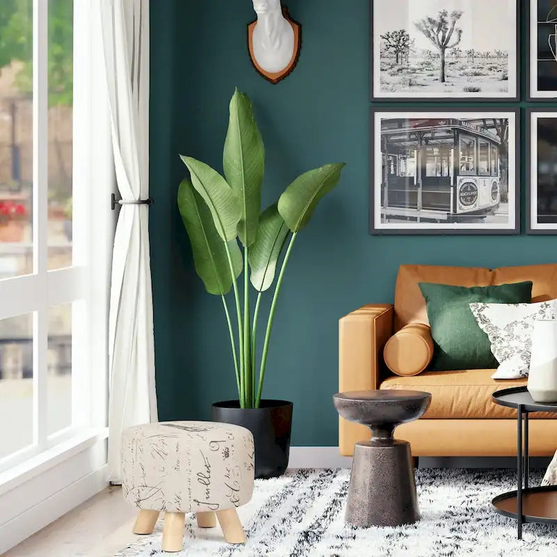 Pouffe Repose-Pieds pour Animaux Adeco