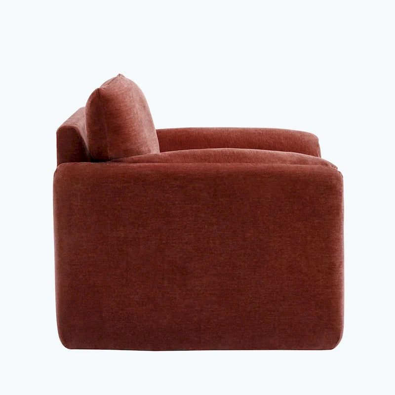 Fauteuil d'appoint surdimensionné de style moderne pour salon, chambre à coucher