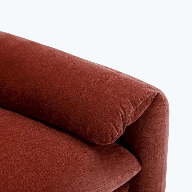 Fauteuil d'appoint surdimensionné de style moderne pour salon, chambre à coucher
