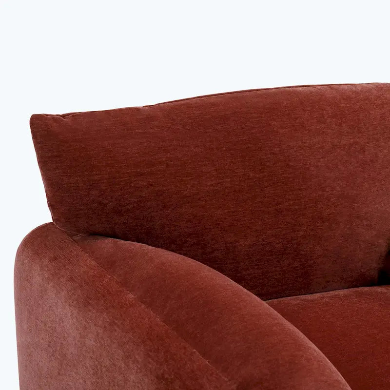 Fauteuil d'appoint surdimensionné de style moderne pour salon, chambre à coucher