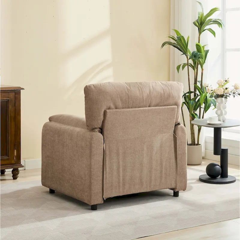 Fauteuil d'appoint surdimensionné de style moderne pour salon, chambre à coucher