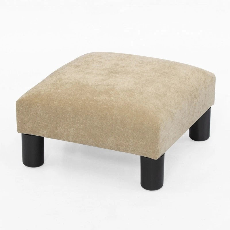 Tabouret marchepied pour animaux de compagnie en tissu rembourré Adeco Ottoman