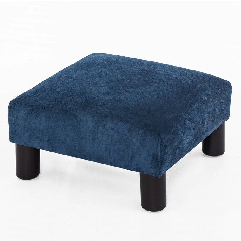Tabouret marchepied pour animaux de compagnie en tissu rembourré Adeco Ottoman