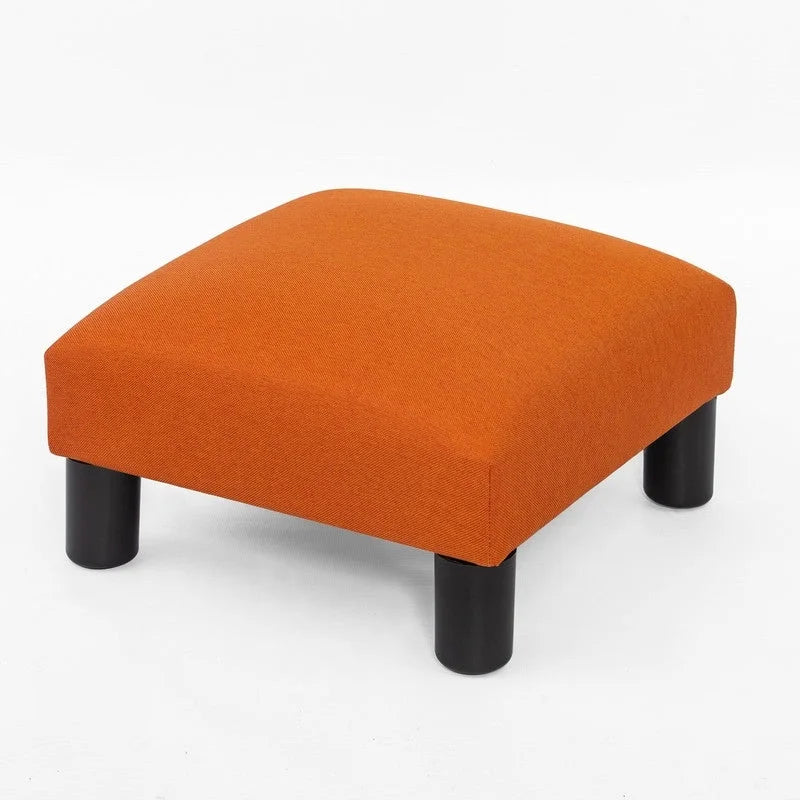 Tabouret marchepied pour animaux de compagnie en tissu rembourré Adeco Ottoman