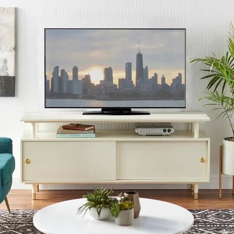 Meuble TV en bois Simple Living Margo style moderne du milieu du siècle