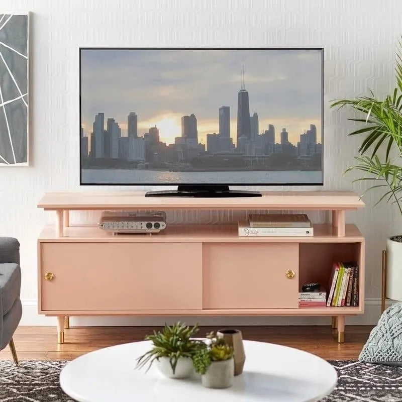 Meuble TV en bois Simple Living Margo style moderne du milieu du siècle