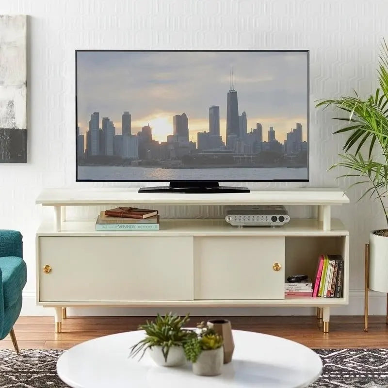 Meuble TV en bois Simple Living Margo style moderne du milieu du siècle