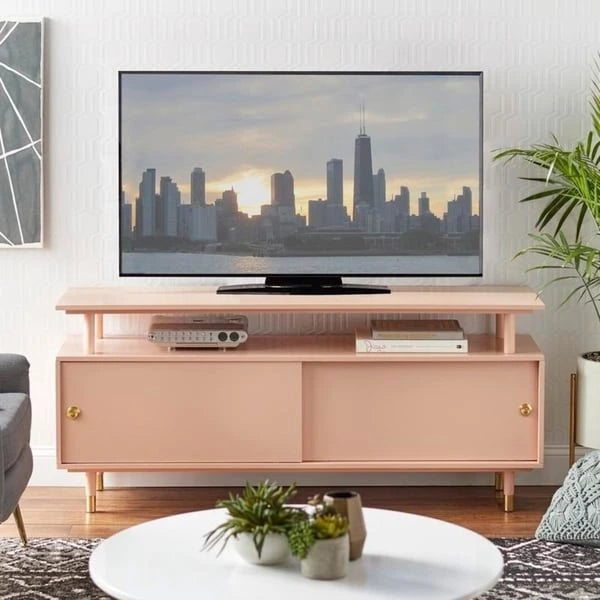 Meuble TV en bois Simple Living Margo style moderne du milieu du siècle