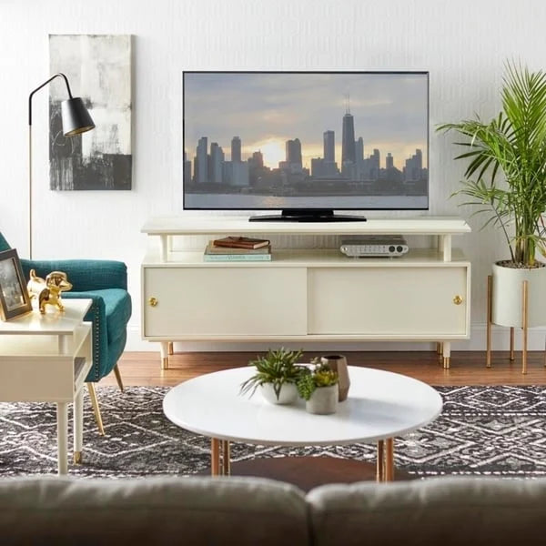 Meuble TV en bois Simple Living Margo style moderne du milieu du siècle