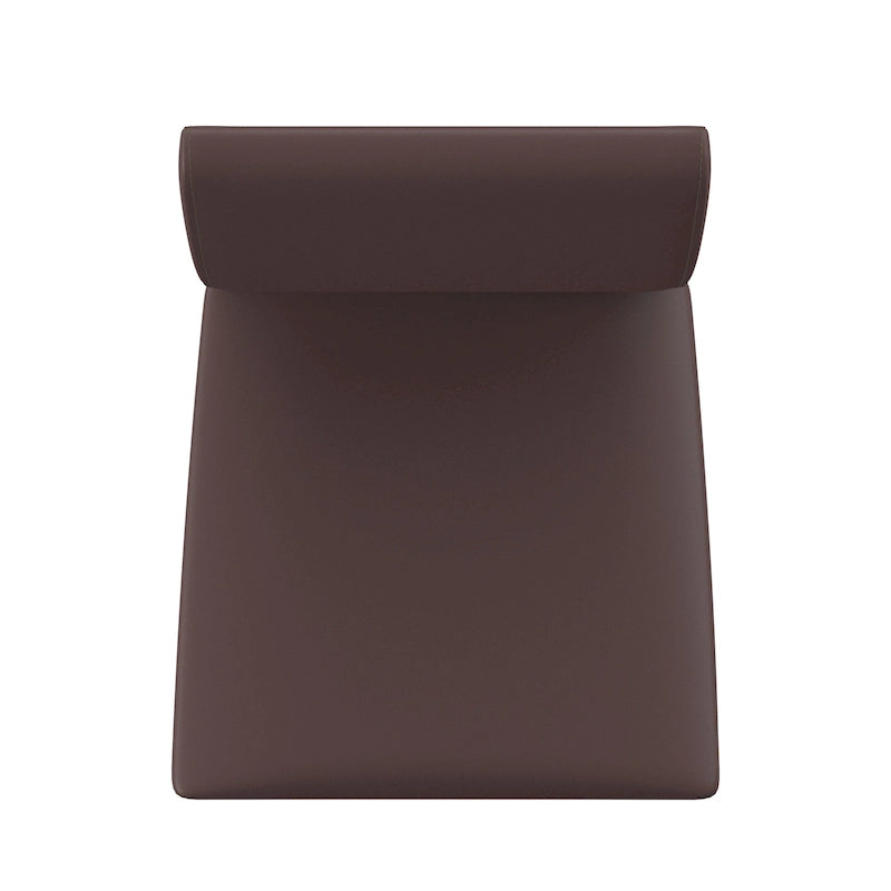 Chaise de salle à manger Darcy Espresso en métal tapissée (lot de 2) par iNSPIRE Q Bold