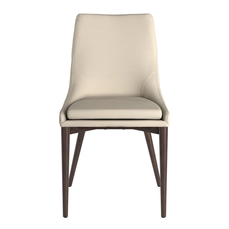 Chaises de salle à manger Sasha à dossier incurvé Mid-century (lot de 2) par iNSPIRE Q Modern