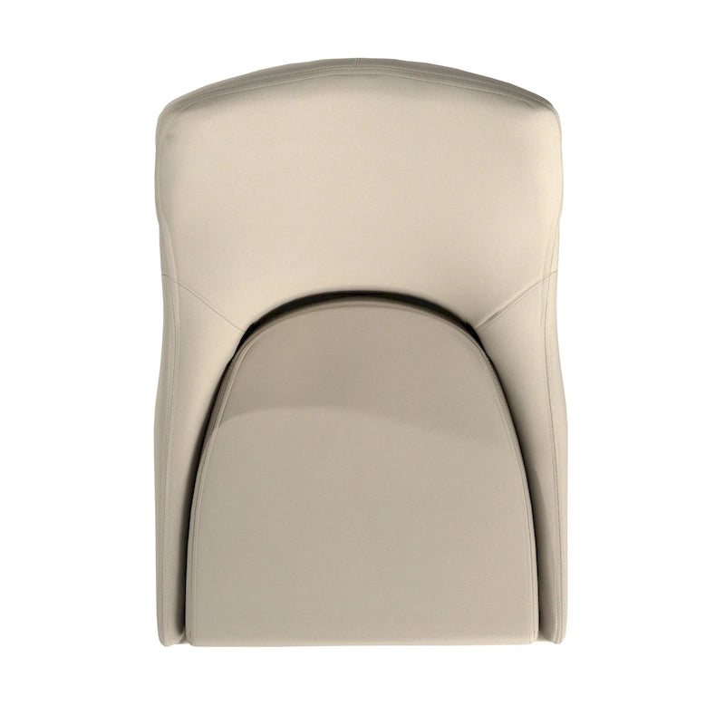 Chaises de salle à manger Sasha à dossier incurvé Mid-century (lot de 2) par iNSPIRE Q Modern