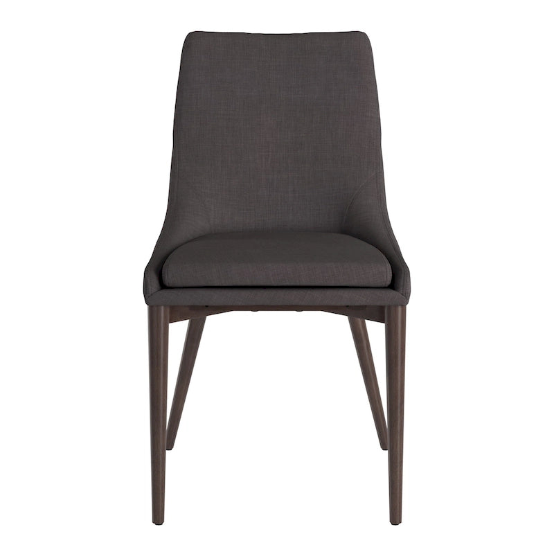 Chaises de salle à manger Sasha à dossier incurvé Mid-century (lot de 2) par iNSPIRE Q Modern