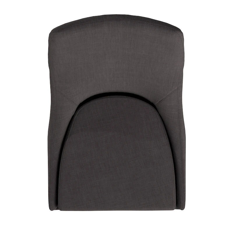Chaises de salle à manger Sasha à dossier incurvé Mid-century (lot de 2) par iNSPIRE Q Modern
