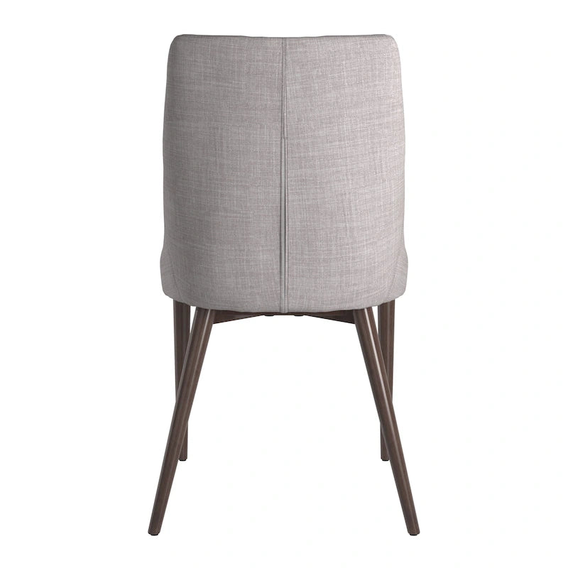 Chaises de salle à manger Sasha à dossier incurvé Mid-century (lot de 2) par iNSPIRE Q Modern