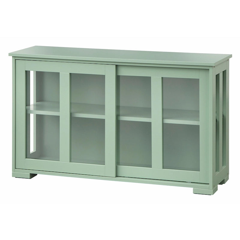 Argentier empilable avec portes coulissantes en verre Porch & Den Jefferson