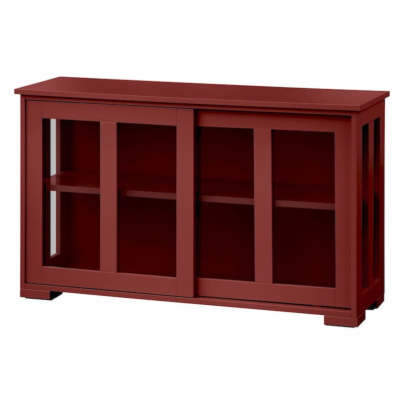 Argentier empilable avec portes coulissantes en verre Porch & Den Jefferson