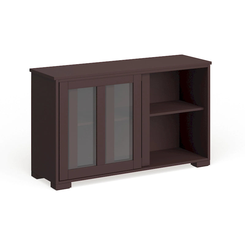 Argentier empilable avec portes coulissantes en verre Porch & Den Jefferson
