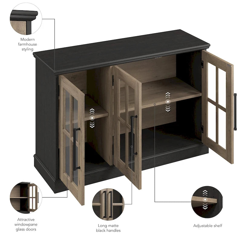 Meuble TV Westbrook 46W pour téléviseur de 65 pouces par Bush Furniture