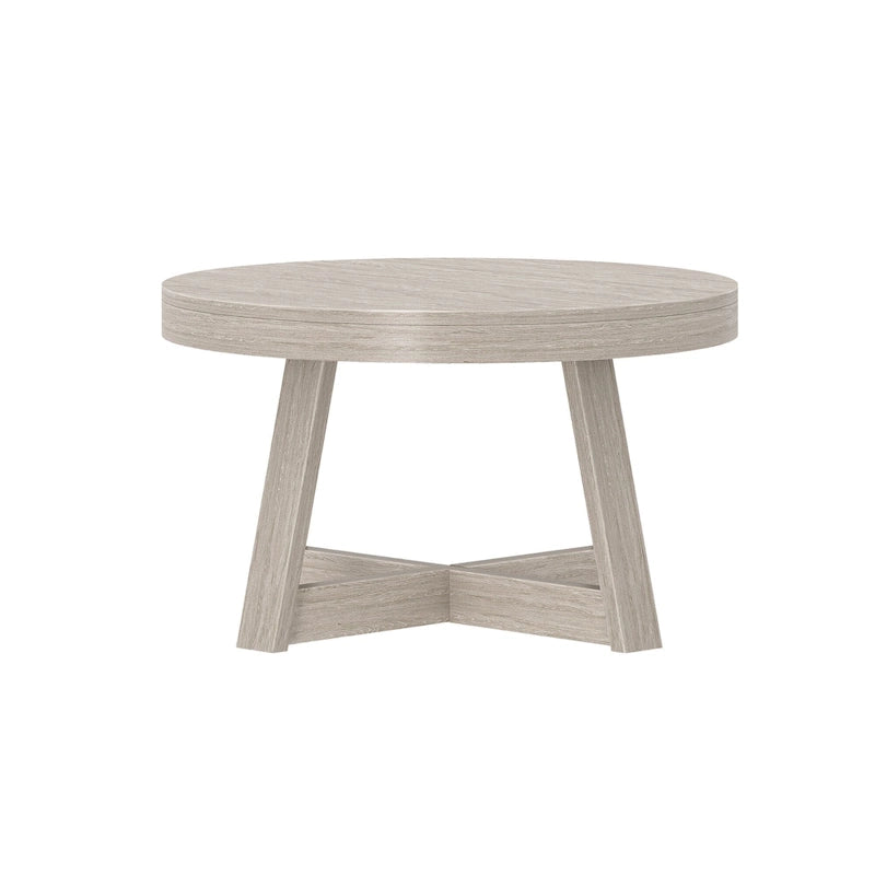 Table basse ronde classique Plank and Beam - 30