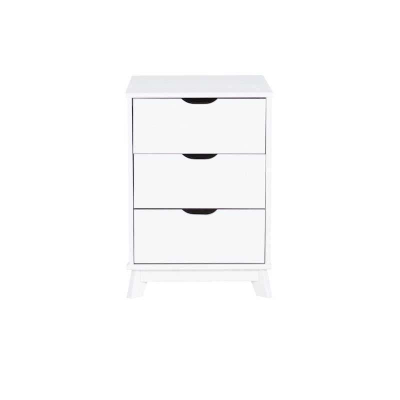 Ensemble de chambre à coucher 3 pièces Purcell en pin avec commode à 6 tiroirs et tables de chevet à 3 tiroirs (ensemble de 2)