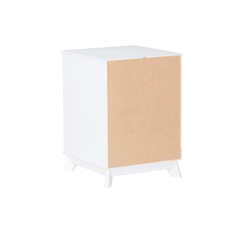 Ensemble de chambre à coucher 3 pièces Purcell en pin avec commode à 6 tiroirs et tables de chevet à 3 tiroirs (ensemble de 2)