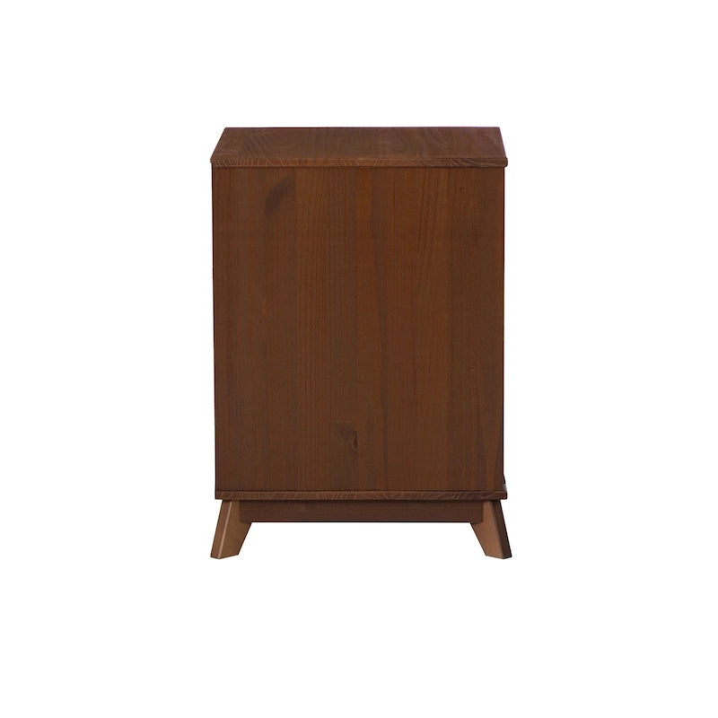 Ensemble de chambre à coucher 3 pièces Purcell en pin avec commode à 6 tiroirs et tables de chevet à 3 tiroirs (ensemble de 2)