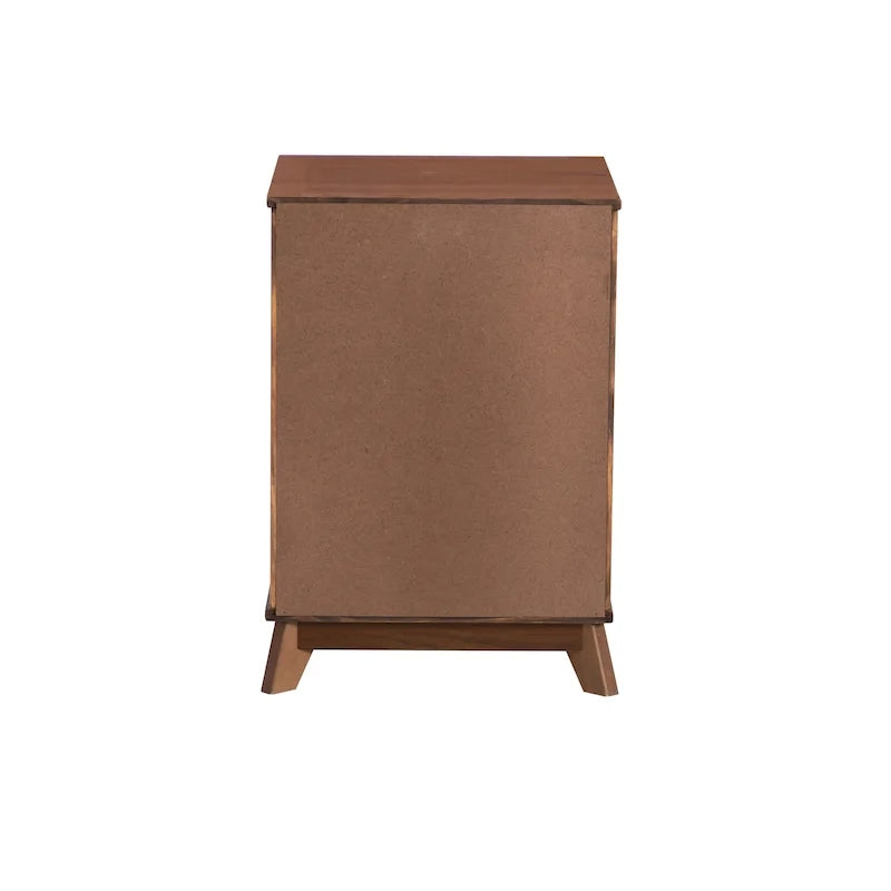 Ensemble de chambre à coucher 3 pièces Purcell en pin avec commode à 6 tiroirs et tables de chevet à 3 tiroirs (ensemble de 2)