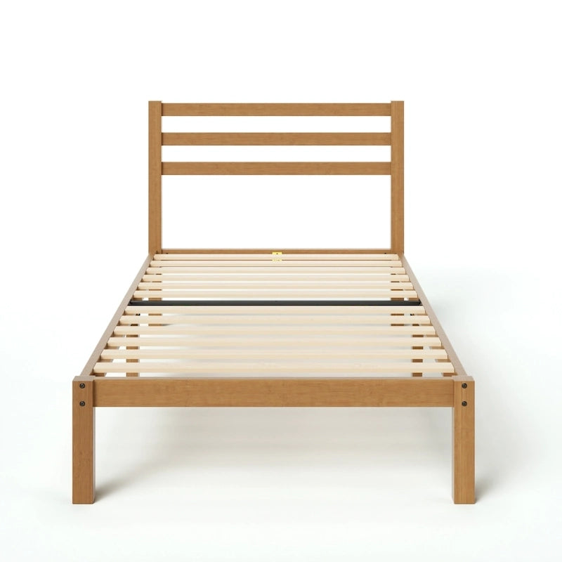 Lit plateforme en bambou Maddie Priage by ZINUS