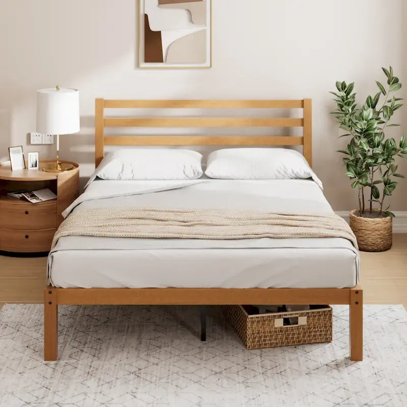 Lit plateforme en bambou Maddie Priage by ZINUS