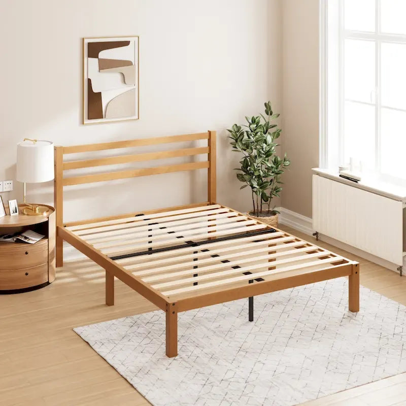 Lit plateforme en bambou Maddie Priage by ZINUS