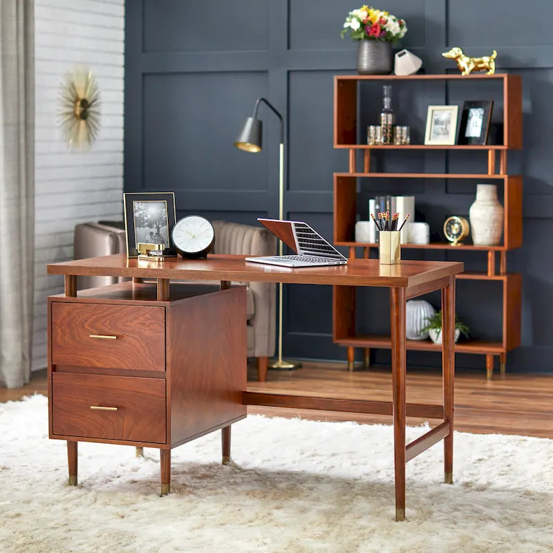 Bureau scandinave 2 tiroirs Margo Simple Living