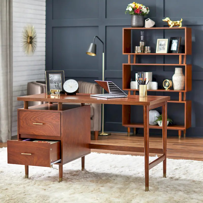 Bureau scandinave 2 tiroirs Margo Simple Living