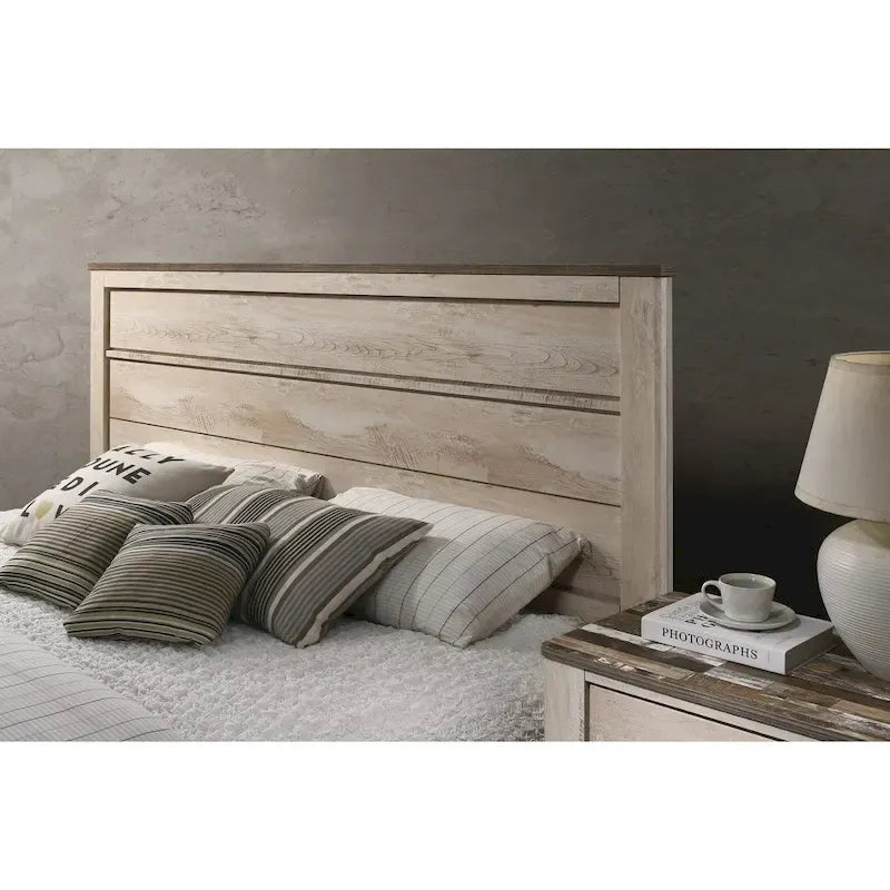 Ensemble de chambre à coucher 6 pièces Queen contemporain Imerland de Roundhill Furniture