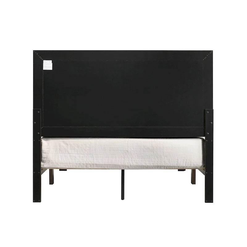 Lit en bois de noyer rustique Greer de Furniture of America