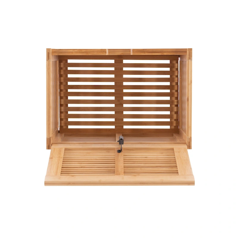 Bracken Natural Bamboo Laundry Hamper