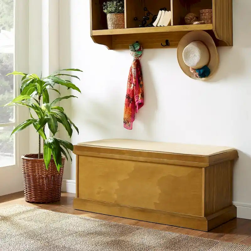 Banc de rangement d'entrée Brennan - 42 L x 16,5 P x 18,25 H