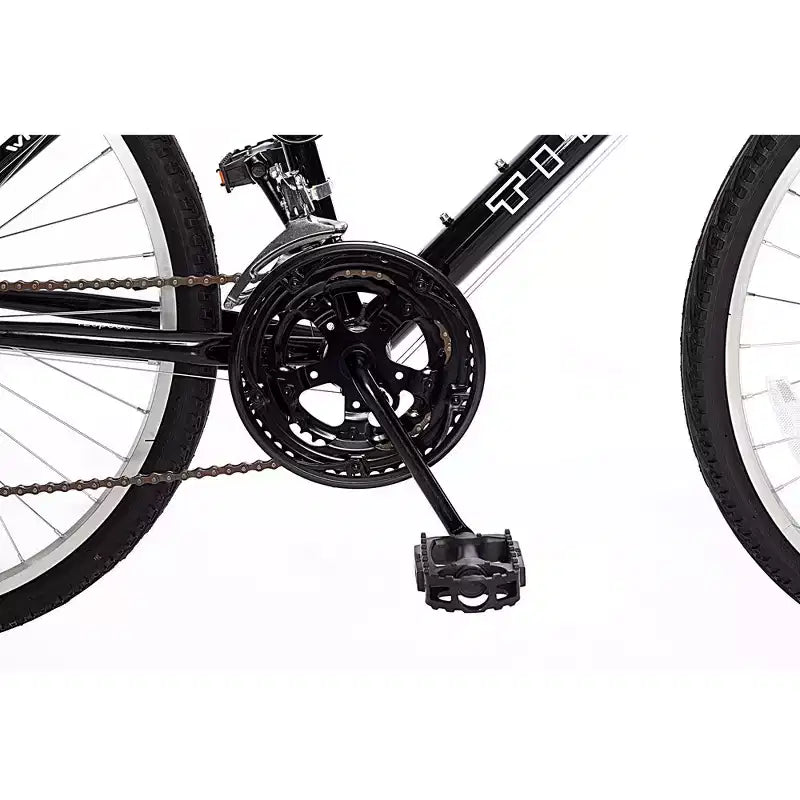 VTT femme Titan Bikes Wildcat 12 vitesses avec selle réglable, vert citron/noir