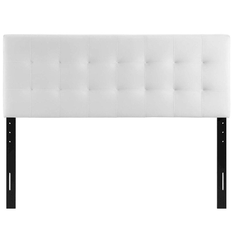 Tête de lit capitonnée en velours Carson Carrington Labbgard Grand lit (Queen-size) couleur biscuit