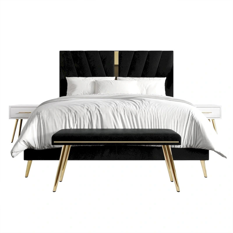 Ensemble de chambre contemporain 4 pièces CraftPorch