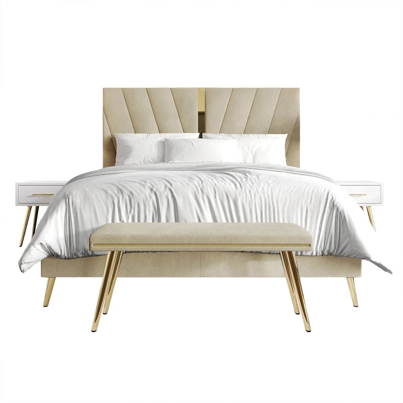 Ensemble de chambre contemporain 4 pièces CraftPorch