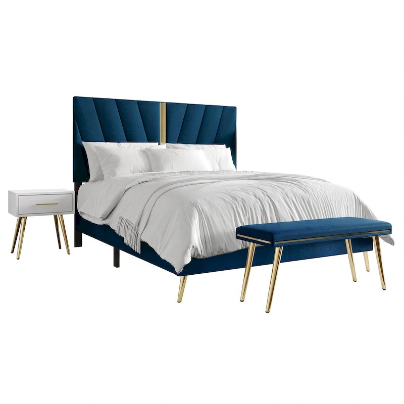 Ensemble de chambre contemporain 4 pièces CraftPorch