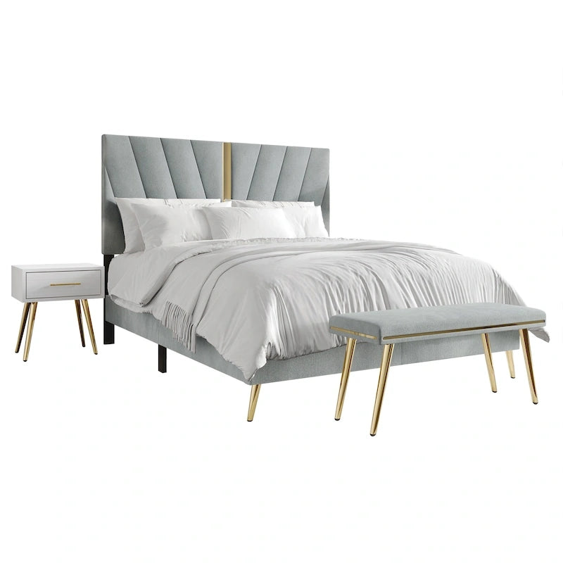 Ensemble de chambre contemporain 4 pièces CraftPorch