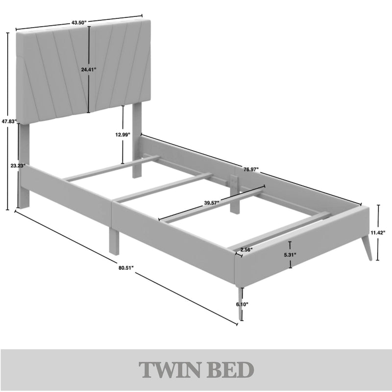 Ensemble de chambre contemporain 4 pièces CraftPorch