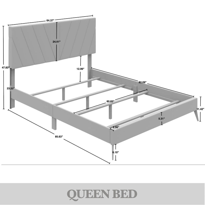 Ensemble de chambre contemporain 4 pièces CraftPorch