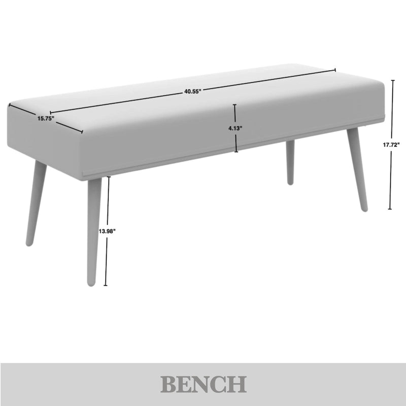 Ensemble de chambre contemporain 4 pièces CraftPorch