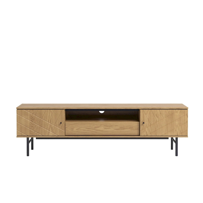 Meuble TV effet chêne Studio London Amara 70,6 pouces